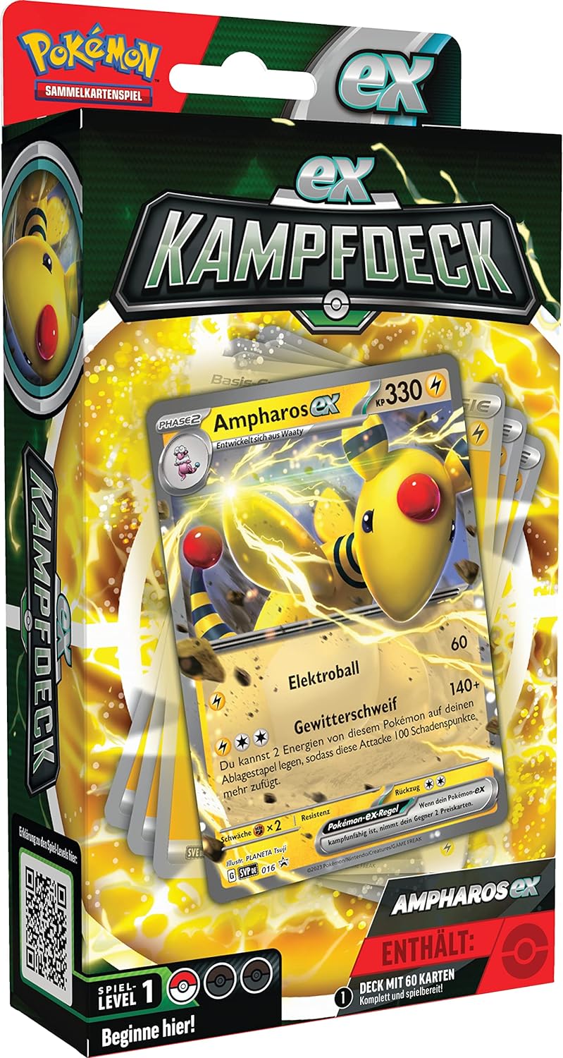 Kampfdeck Ampharos-ex