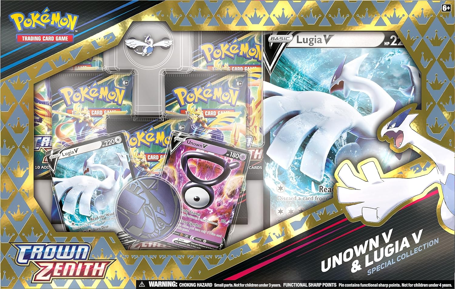 Crown Zenith Special-Collection Unown V & Lugia V